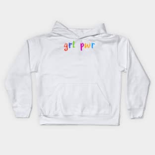 grl pwr Kids Hoodie